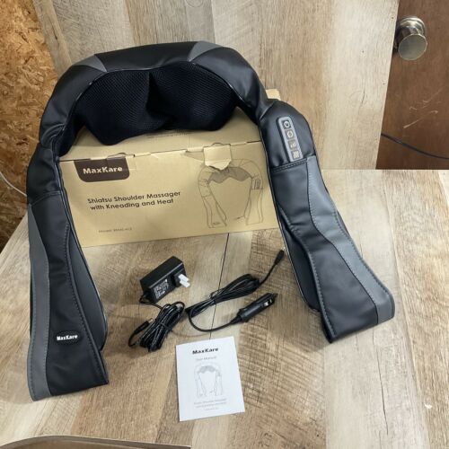 AS IS - See Notes - MaxKare Shiatsu Neck Shoulder Massager Electric Back Massage (6922788536503)